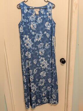 VTG Lisa Jo Floral Maxi Dress